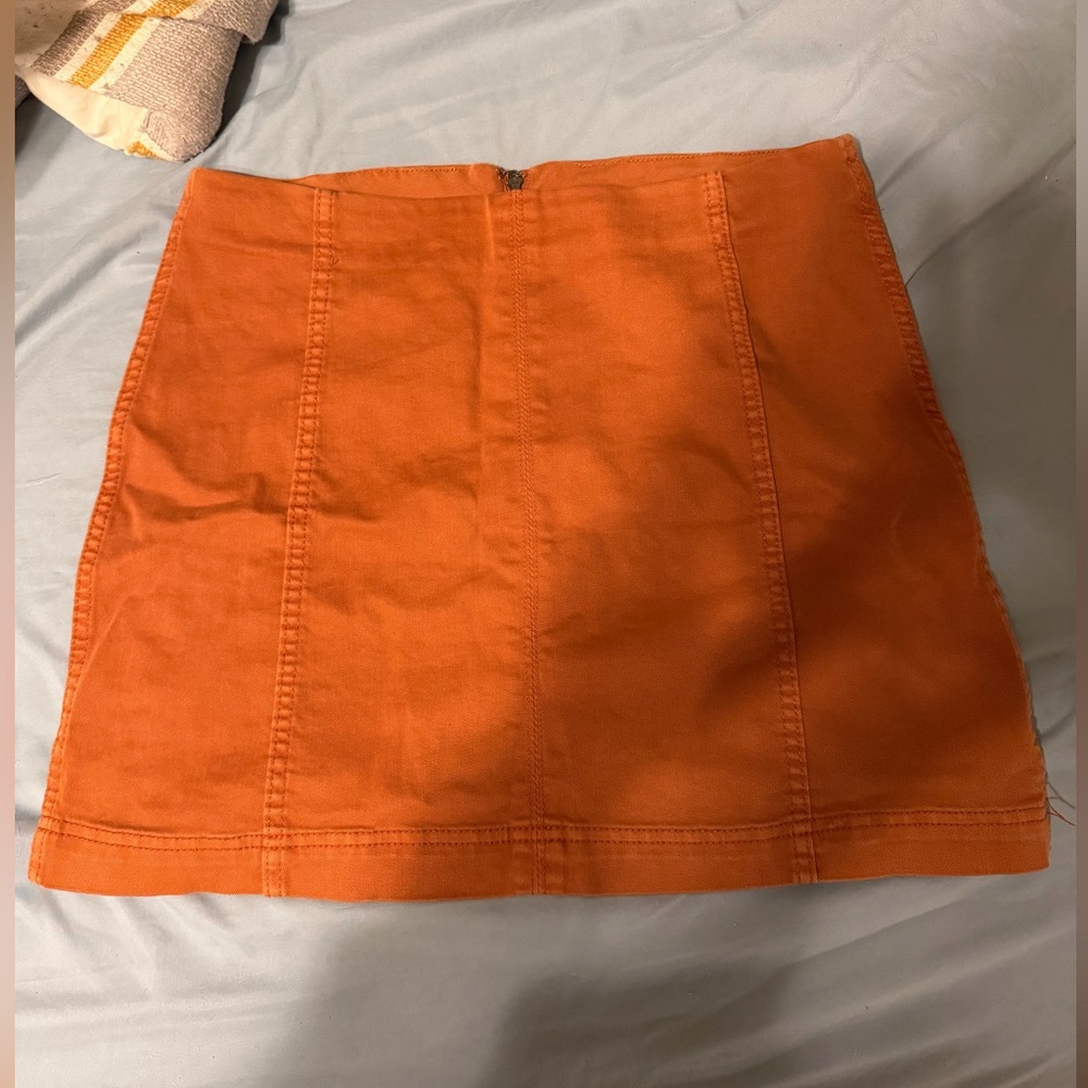 Wild Fable Orange Mini Skirt